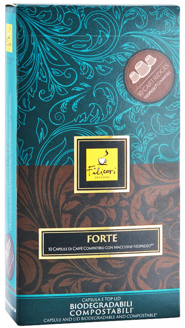 Filicori Zecchini Capsules Forte Espresso Nespresso 100 per Cs.